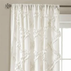 Best reviews of 🤩 Lush Decor Ruffle Diamond Curtain Panel Pair Ivory 💯 -Lush Decor Shop Lush Decor Ruffle Diamond Curtain Panel Pair 52 W X 84 L 65f07ee8 2c5a 47a8 8abf 7e5731b43ed9 1000