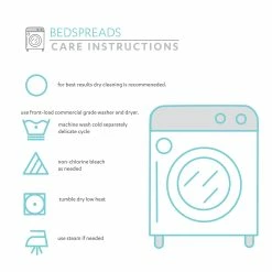 Budget 🎉 Lush Decor Ruffle 👗 Skirt Bedspread Sea Salt 3 Piece Set ✨ -Lush Decor Shop Lush Decor Ruffle Skirt Bedspread Sea Salt 3 Piece Set 3