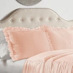 Wholesale 😍 Lush Decor Ruffle 👗 Skirt Bedspread Set Blush ❤️ -Lush Decor Shop Lush Decor Ruffle Skirt Bedspread Set 18c2ae24 93b0 4ba0 a9a9 779b138cb856 1000