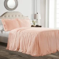 Wholesale 😍 Lush Decor Ruffle 👗 Skirt Bedspread Set Blush ❤️ -Lush Decor Shop Lush Decor Ruffle Skirt Bedspread Set 418c5170 be21 4683 b9a8 c4ed245b1bf4 1000