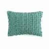 New ⭐ Lush Decor San Woven Decorative Pillow Single Oil Blue ✔️