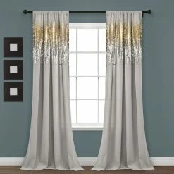 Best Sale π Lush Decor Shimmer Sequins Window Curtain Panel Pair - 84" X 42" - 84" X 42" White π 19 Best Sale π Lush Decor Shimmer Sequins Window Curtain Panel Pair - 84" X 42" - 84" X 42" White π -Lush Decor Shop Lush Decor Shimmer Sequins Window Curtain Panel Pair 8422 x 4222 1