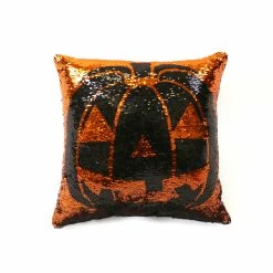 Lush Decor Shop -Lush Decor Shop Lush Decor Sparkle Pumpkin Decorative Pillow Single 1