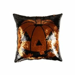 Promo 🌟 Lush Decor Sparkle Pumpkin Decorative Pillow Single 🥰