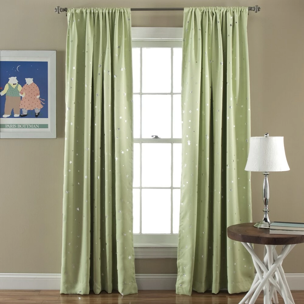 Deals π Lush Decor Star Room Darkening Window Curtain Panel Pair Neutral β€οΈ 9 Deals π Lush Decor Star Room Darkening Window Curtain Panel Pair Neutral β€οΈ - Image 9