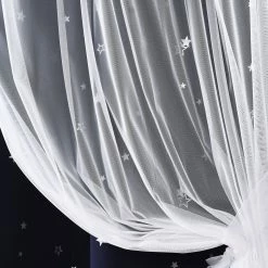 Best reviews of 💯 Lush Decor Star Sheer Insulated Grommet Blackout Window Curtain Panel Pair Navy 🎉 -Lush Decor Shop Lush Decor Star Sheer Insulated Grommet Blackout Window Curtain Panel Pair 10