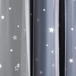 Best reviews of 💯 Lush Decor Star Sheer Insulated Grommet Blackout Window Curtain Panel Pair Navy 🎉 -Lush Decor Shop Lush Decor Star Sheer Insulated Grommet Blackout Window Curtain Panel Pair 9