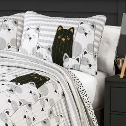 New ❤️ Lush Decor Stripe Bear Quilt Set 🎉 -Lush Decor Shop Lush Decor Stripe Bear Quilt Set c77bb468 27e5 41e0 ab33 486aa2360a62