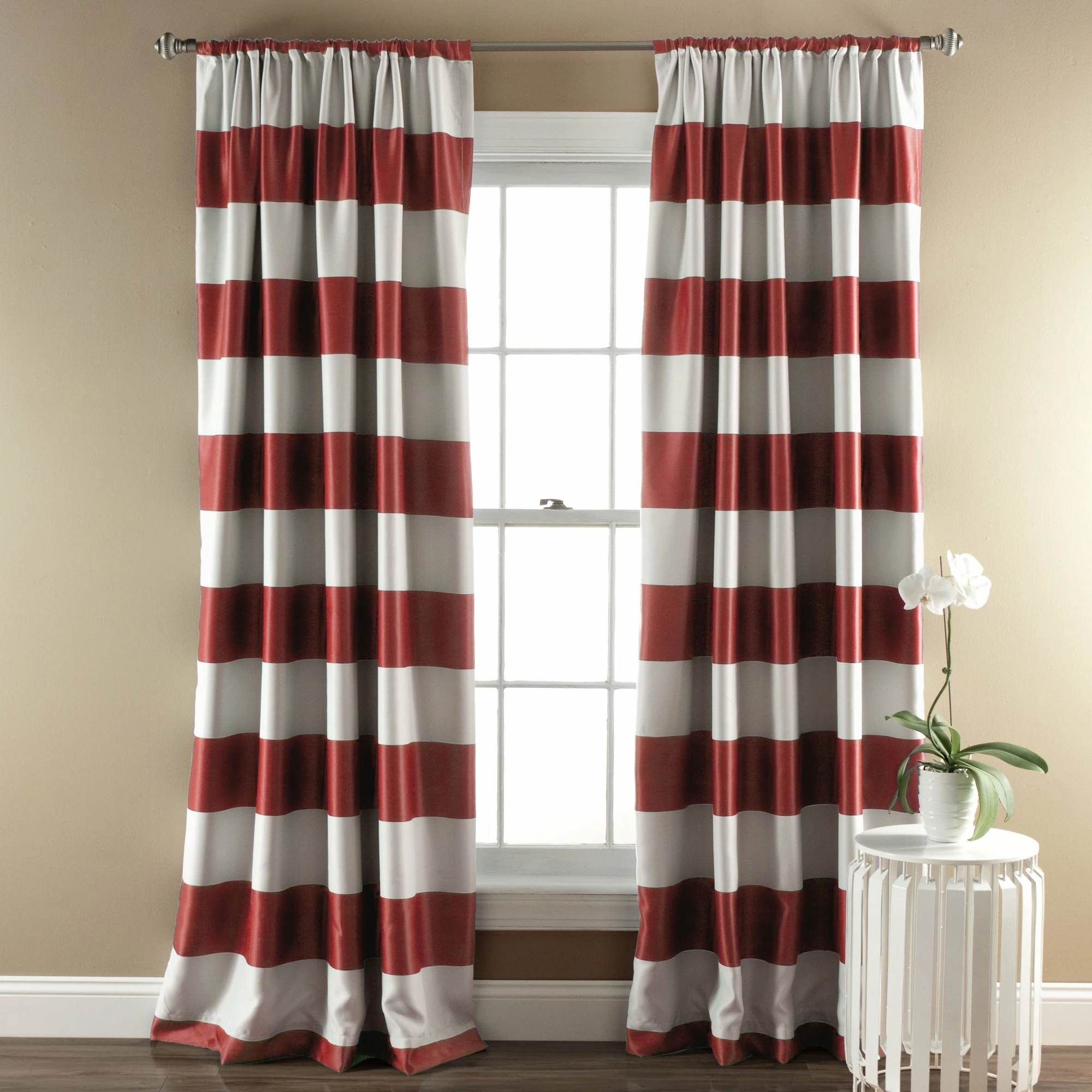Brand new βοΈ Lush Decor Stripe Blackout Curtain Panel Pair - 50"W X 84"L - 50"W X 84"L π 8 Brand new βοΈ Lush Decor Stripe Blackout Curtain Panel Pair - 50"W X 84"L - 50"W X 84"L π - Image 8