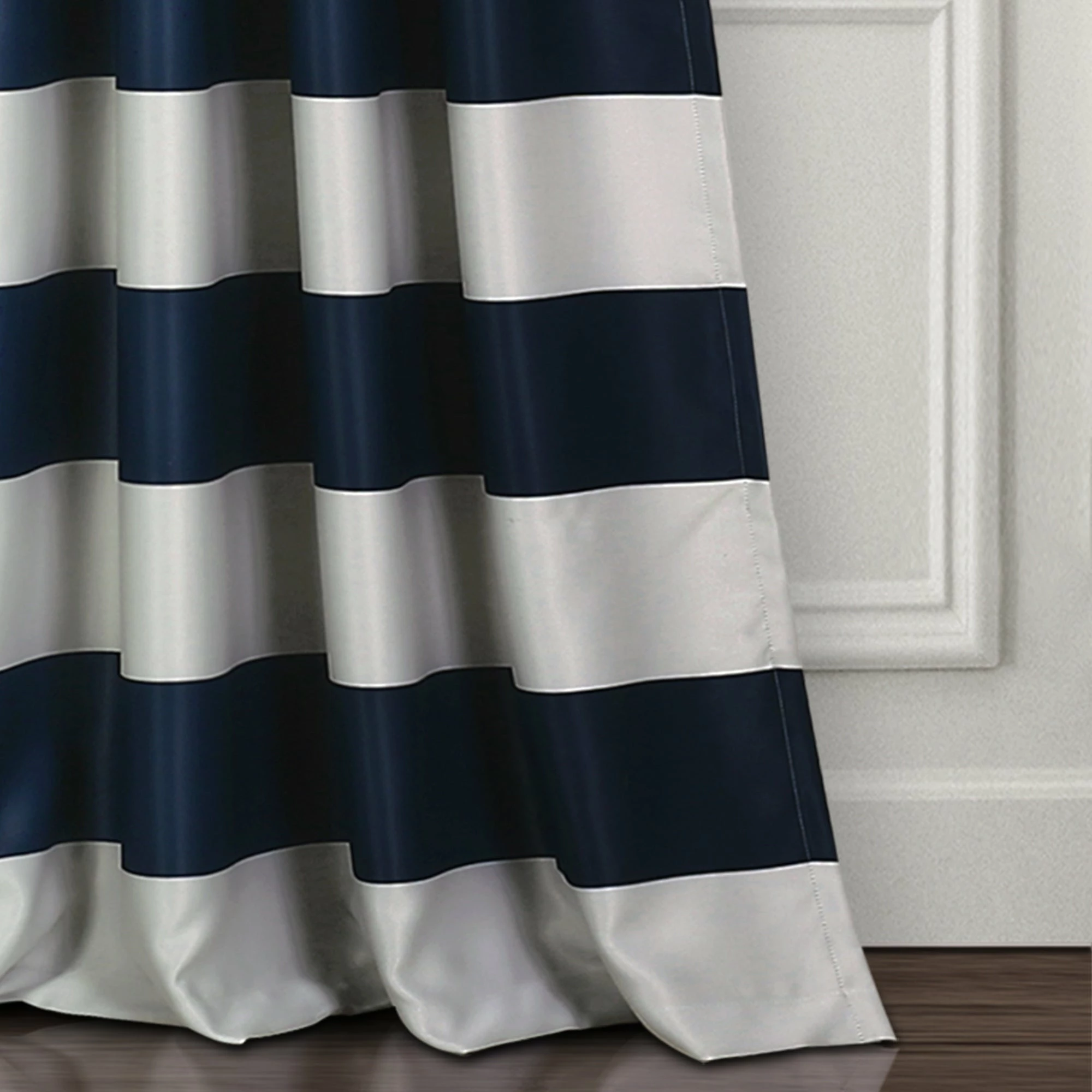 Brand new βοΈ Lush Decor Stripe Blackout Curtain Panel Pair - 50"W X 84"L - 50"W X 84"L π 5 Brand new βοΈ Lush Decor Stripe Blackout Curtain Panel Pair - 50"W X 84"L - 50"W X 84"L π - Image 5