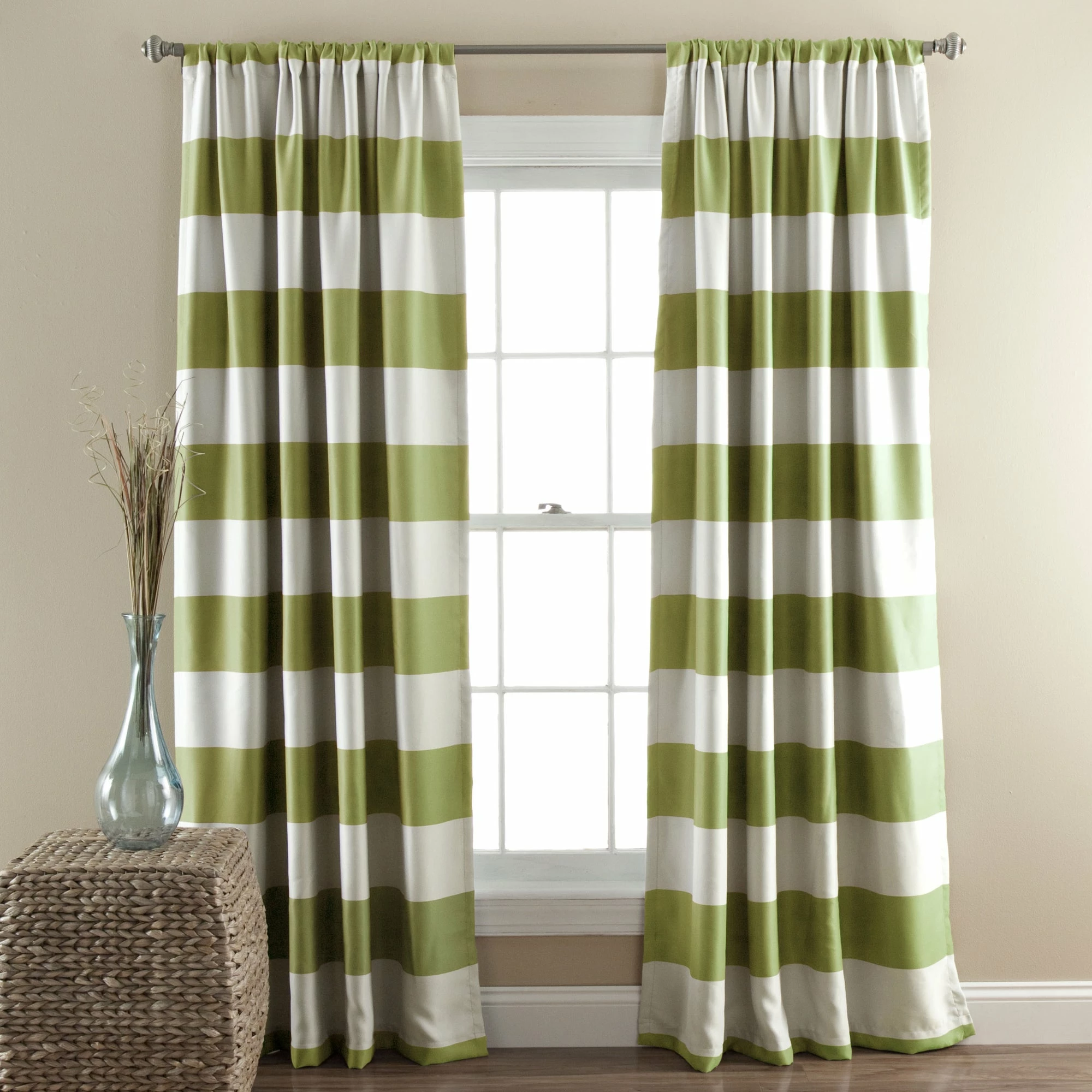 Brand new βοΈ Lush Decor Stripe Blackout Curtain Panel Pair - 50"W X 84"L - 50"W X 84"L π 10 Brand new βοΈ Lush Decor Stripe Blackout Curtain Panel Pair - 50"W X 84"L - 50"W X 84"L π - Image 10