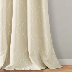 Best reviews of 🛒 Lush Decor Swirl Light Filtering Window Curtain Panel Pair - 84" X 52" Neutral 👍 -Lush Decor Shop Lush Decor Swirl Light Filtering Window Curtain Panel Pair 13
