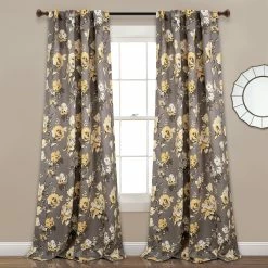 Best Sale π Lush Decor Tania Floral Room Darkening Window Curtain Panel Pair Gray & Yellow β 22 Best Sale π Lush Decor Tania Floral Room Darkening Window Curtain Panel Pair Gray & Yellow β -Lush Decor Shop Lush Decor Tania Floral Room Darkening Window Curtain Panel Pair 83607c85 de56 411d 879c fbc899b91aee