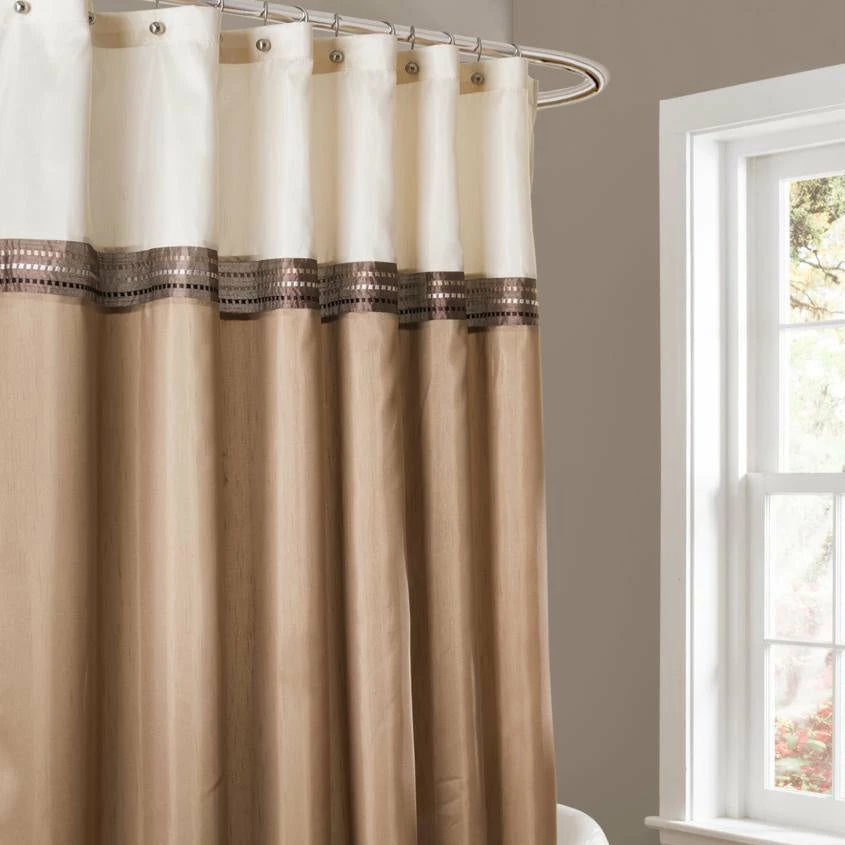 Wholesale β€οΈ Lush Decor Terra Shower Curtain Brown π 2 Wholesale β€οΈ Lush Decor Terra Shower Curtain Brown π - Image 2