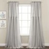 Brand new ⭐ Lush Decor Tulle 👗 Skirt Solid Window Curtain Panel Pair - 84" X 40" Light Gray 🎁