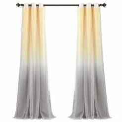 Flash Sale 🔔 Lush Decor Umbre Fiesta Grommet Sheer/ Printed Light Filtering Window Curtain Panel With Tieback Single Blush/gray ⭐ -Lush Decor Shop Lush Decor Umbre Fiesta Grommet Sheer Printed Light Filtering Window Curtain Panel with Tieback Single 12