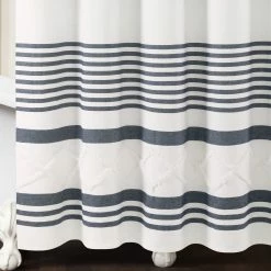 Best Pirce ❤️ Lush Decor Urban Diamond Stripe Woven Tufted Eco-Friendly Recycled Cotton Shower Curtain Single Gray 💯 -Lush Decor Shop Lush Decor Urban Diamond Stripe Woven Tufted Eco Friendly Recycled Cotton Shower Curtain Single 9