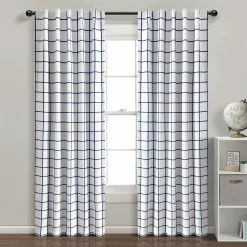 Best reviews of 🎁 Lush Decor Urban Square Grid 100 Percent Lined Back Tab/Rod Pocket Blackout Window Curtain Panels Set White/gray 👍 -Lush Decor Shop Lush Decor Urban Square Grid 100 Percent Lined Back Tab Rod Pocket Blackout Window Curtain Panels Set 2