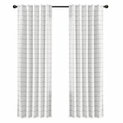 Best reviews of 🎁 Lush Decor Urban Square Grid 100 Percent Lined Back Tab/Rod Pocket Blackout Window Curtain Panels Set White/gray 👍 -Lush Decor Shop Lush Decor Urban Square Grid 100 Percent Lined Back Tab Rod Pocket Blackout Window Curtain Panels Set 6