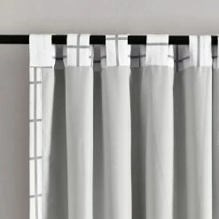 Best reviews of 🎁 Lush Decor Urban Square Grid 100 Percent Lined Back Tab/Rod Pocket Blackout Window Curtain Panels Set White/gray 👍 -Lush Decor Shop Lush Decor Urban Square Grid 100 Percent Lined Back Tab Rod Pocket Blackout Window Curtain Panels Set 7