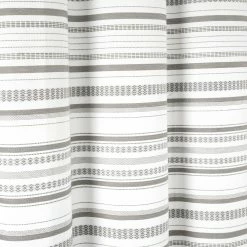 Discount 🔥 Lush Decor Urban Woven Yarn Dyed Eco-Friendly Recycled Cotton Shower Curtain Single Gray 😍 -Lush Decor Shop Lush Decor Urban Woven Yarn Dyed Eco Friendly Recycled Cotton Shower Curtain Single 10