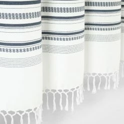 Discount 🔥 Lush Decor Urban Woven Yarn Dyed Eco-Friendly Recycled Cotton Shower Curtain Single Gray 😍 -Lush Decor Shop Lush Decor Urban Woven Yarn Dyed Eco Friendly Recycled Cotton Shower Curtain Single 6