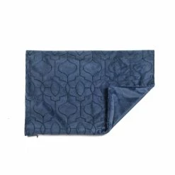 Best Sale 👏 Lush Decor Geo Textured Velvet Decorative Pillow Cover Navy 😍 -Lush Decor Shop Lush Decor Velvet Geo Decorative Pillow Cover 5