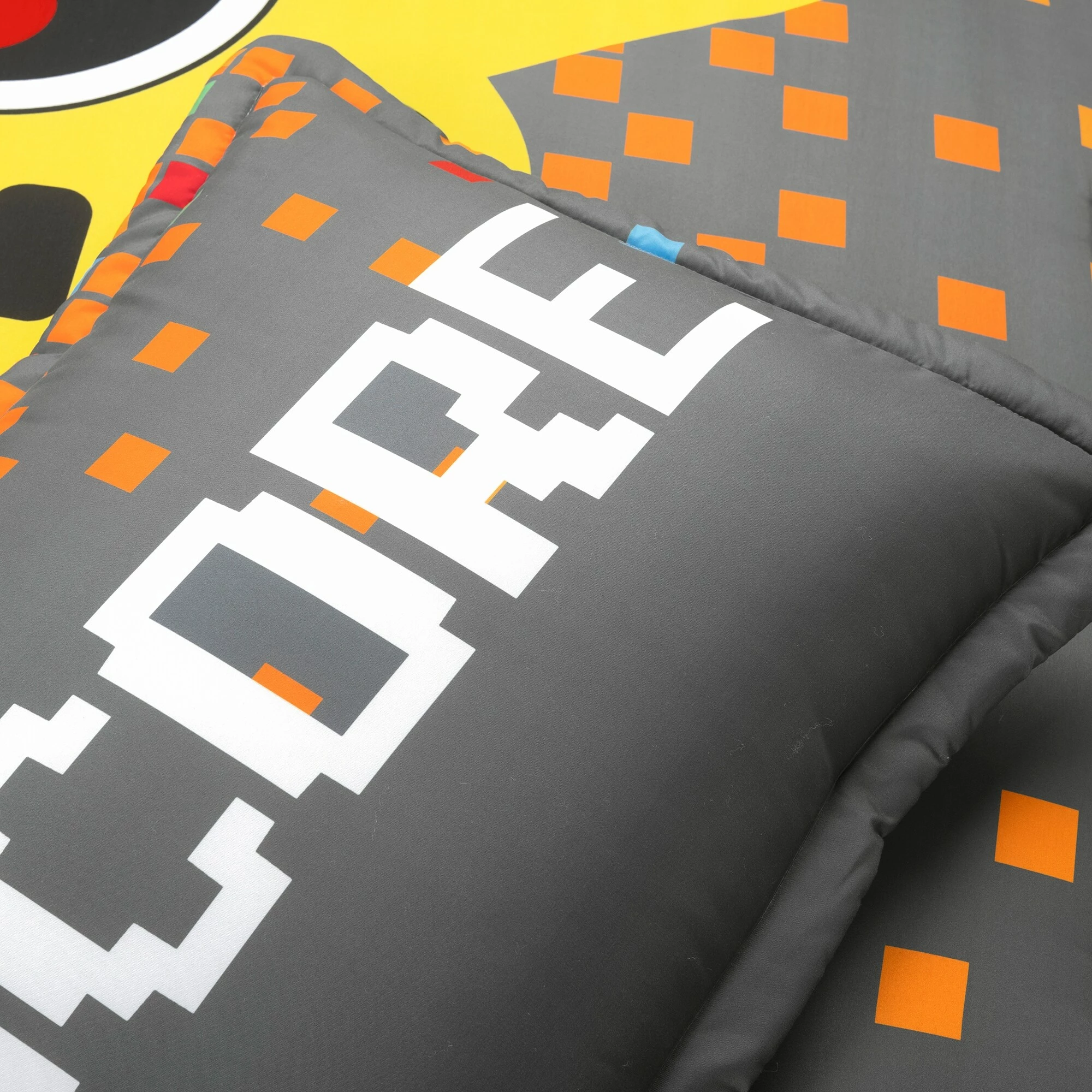 Hot Sale 𧨠Lush Decor Video Games Reversible Oversized Comforter Set Gray/yellow π 5 Hot Sale 𧨠Lush Decor Video Games Reversible Oversized Comforter Set Gray/yellow π - Image 5