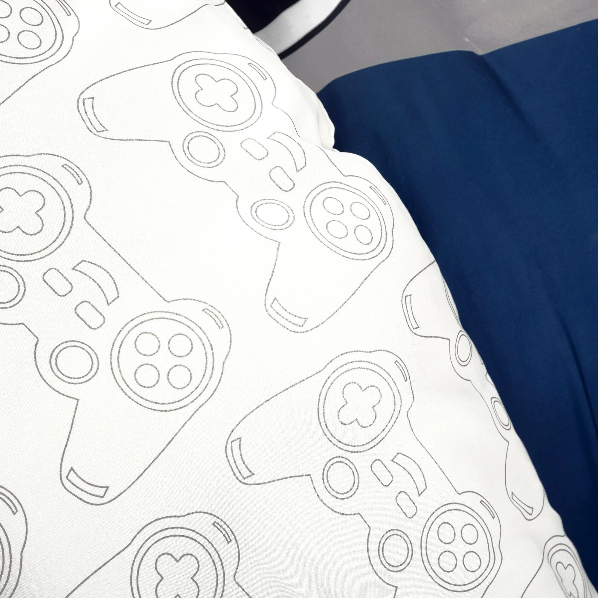 Hot Sale 𧨠Lush Decor Video Games Reversible Oversized Comforter Set Gray/yellow π 10 Hot Sale 𧨠Lush Decor Video Games Reversible Oversized Comforter Set Gray/yellow π - Image 10