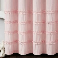 Hot Sale π Lush Decor Vintage Stripe Yarn Dyed Cotton Shower Curtain Pink π 15 Hot Sale π Lush Decor Vintage Stripe Yarn Dyed Cotton Shower Curtain Pink π -Lush Decor Shop Lush Decor Vintage Stripe Yarn Dyed Cotton Shower Curtain 6