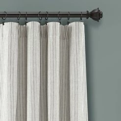Best reviews of 🛒 Lush Decor Vintage Stripe Yarn Dyed Cotton Window Curtain Panel Pair Black ⭐ -Lush Decor Shop Lush Decor Vintage Stripe Yarn Dyed Cotton Window Curtain Panel Pair 10