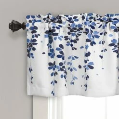 Discount π Lush Decor Weeping Flower Room Darkening Window Curtain Valance - 52x18 Navy π 23 Discount π Lush Decor Weeping Flower Room Darkening Window Curtain Valance - 52x18 Navy π -Lush Decor Shop Lush Decor Weeping Flower Room Darkening Window Curtain Valance 8