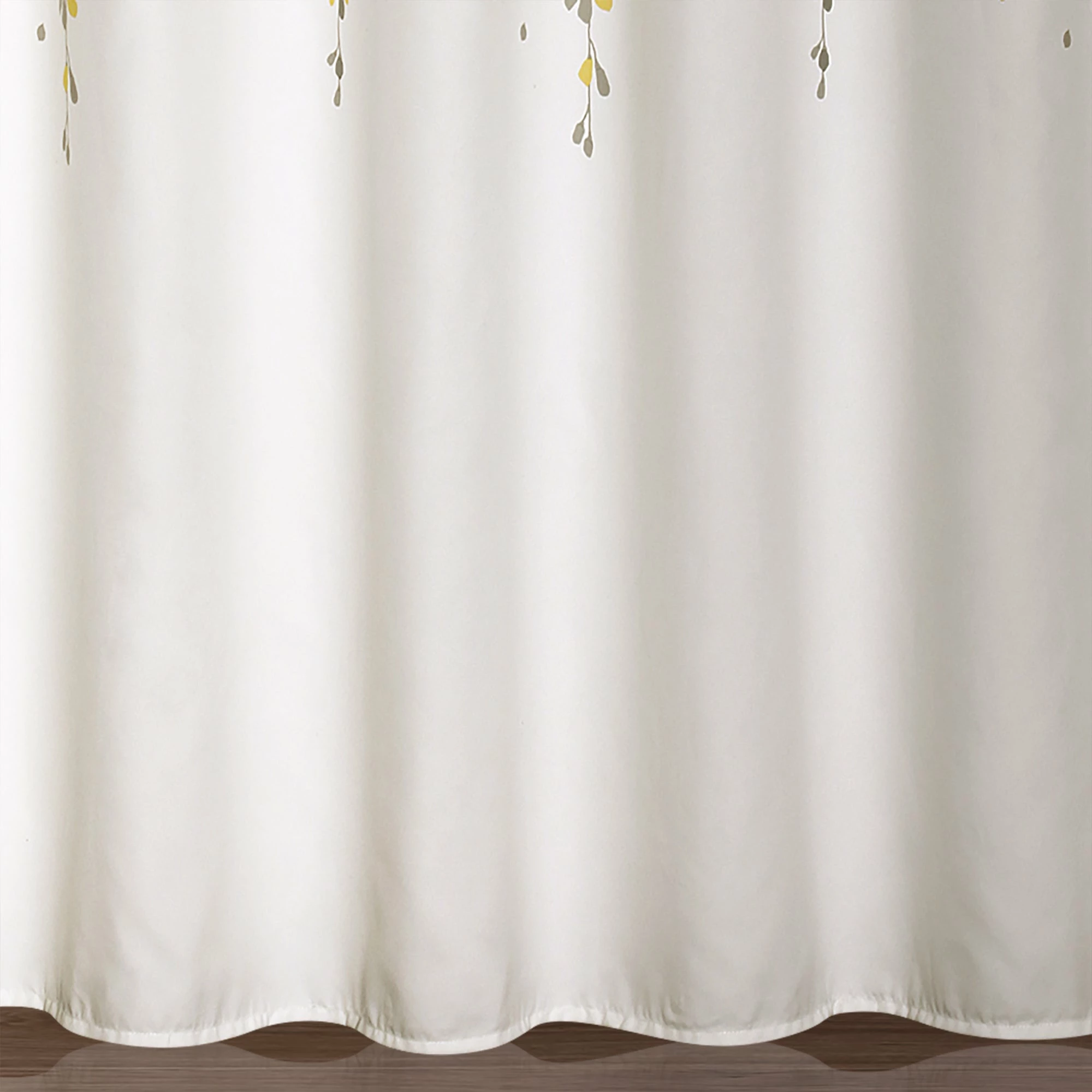 New π₯ Lush Decor Weeping Flower Shower Curtain Navy π 2 New π₯ Lush Decor Weeping Flower Shower Curtain Navy π - Image 2