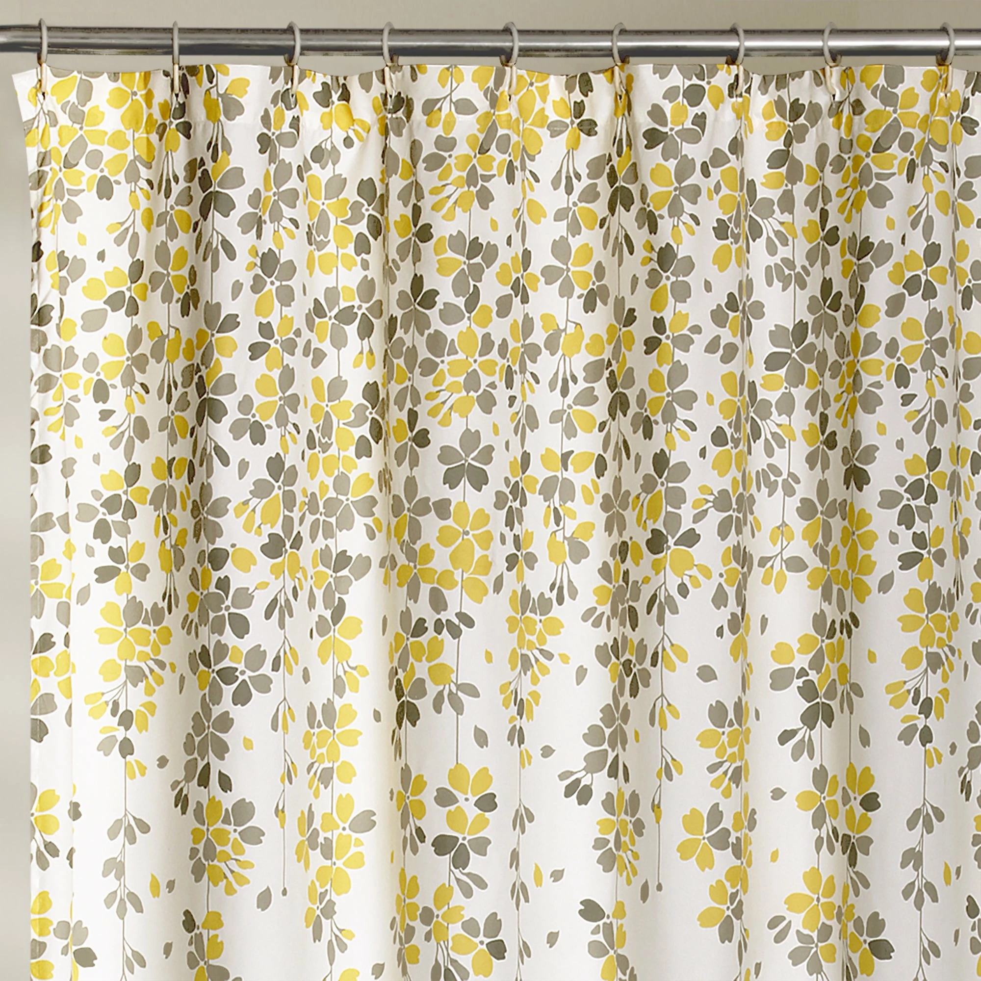 New π₯ Lush Decor Weeping Flower Shower Curtain Navy π 4 New π₯ Lush Decor Weeping Flower Shower Curtain Navy π - Image 4