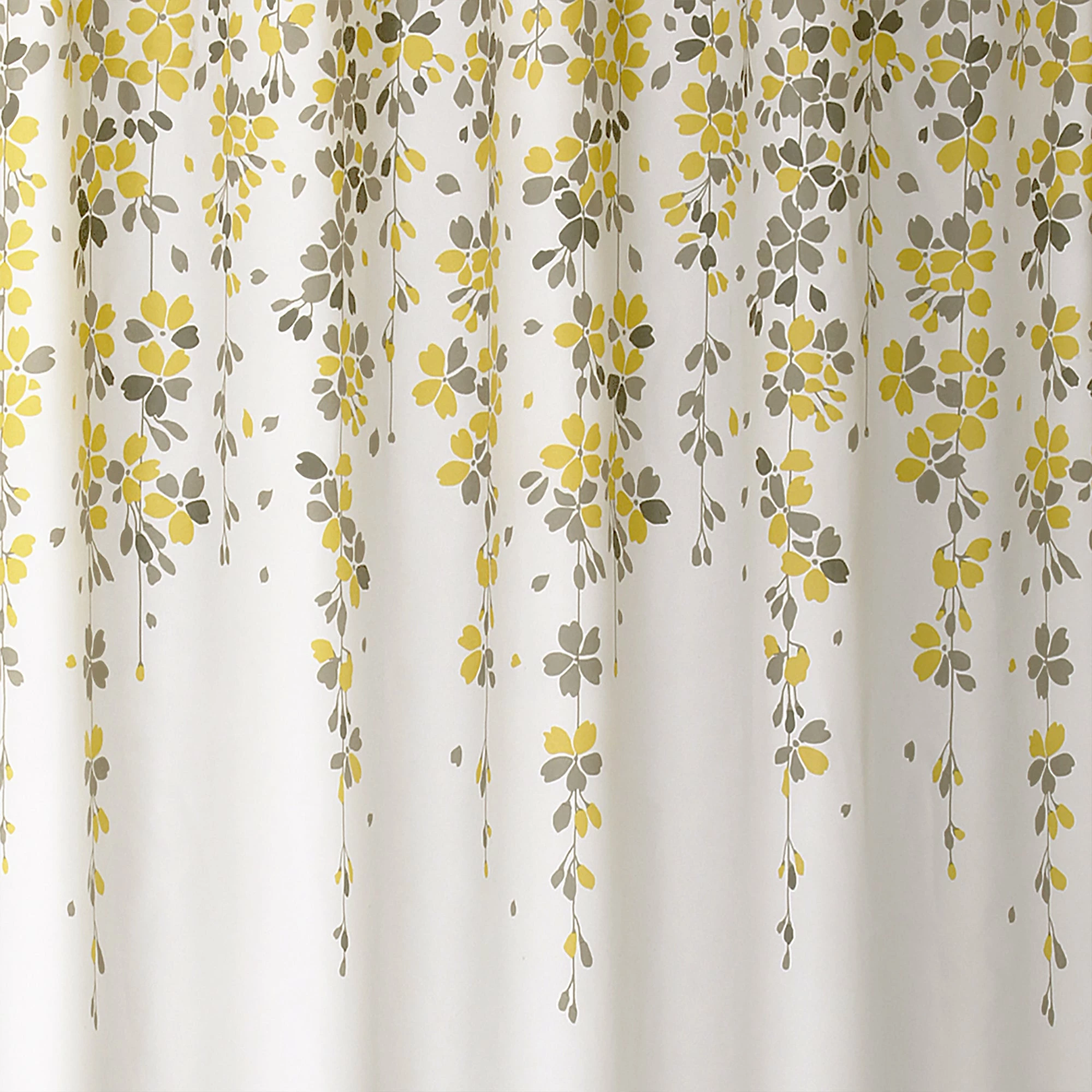 New π₯ Lush Decor Weeping Flower Shower Curtain Navy π 3 New π₯ Lush Decor Weeping Flower Shower Curtain Navy π - Image 3