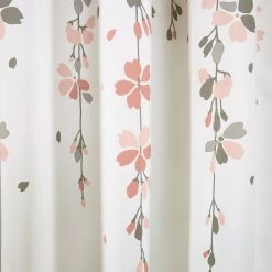 Promo 🧨 Lush Decor Weeping Flowers Room Darkening Curtain Panel Pair Blush & Gray ✨ -Lush Decor Shop Lush Decor Weeping Flowers Room Darkening Curtain Panel Pair 8