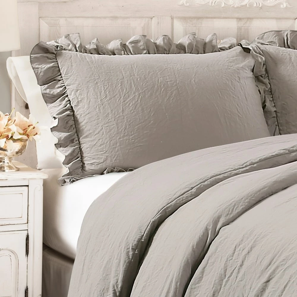 Cheapest π― Lush Decor Reyna Ruffled Shabby-chic Comforter Set White βοΈ 8 Cheapest π― Lush Decor Reyna Ruffled Shabby-chic Comforter Set White βοΈ - Image 8